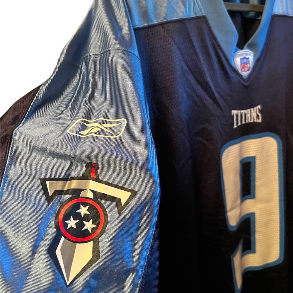 Vintage Reebok Steve McNair #9 NFL Equipment Jersey